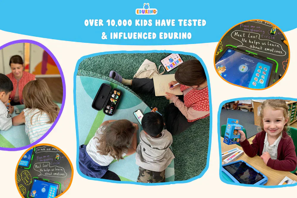 Die Stimmen der Kinder in den Vorstand bringen: Wie Tests im Klassenzimmer EDURINO prägen