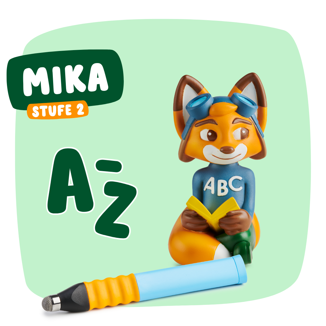 Mika "Buchstaben Lesen & Schreiben" - Stufe 2
