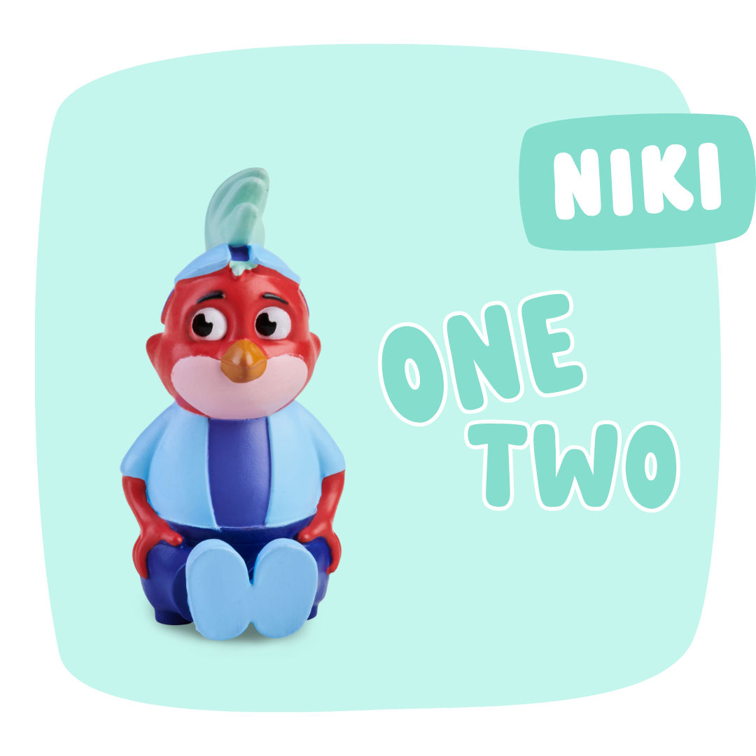 Mit Figur Niki das erste Englisch lernen