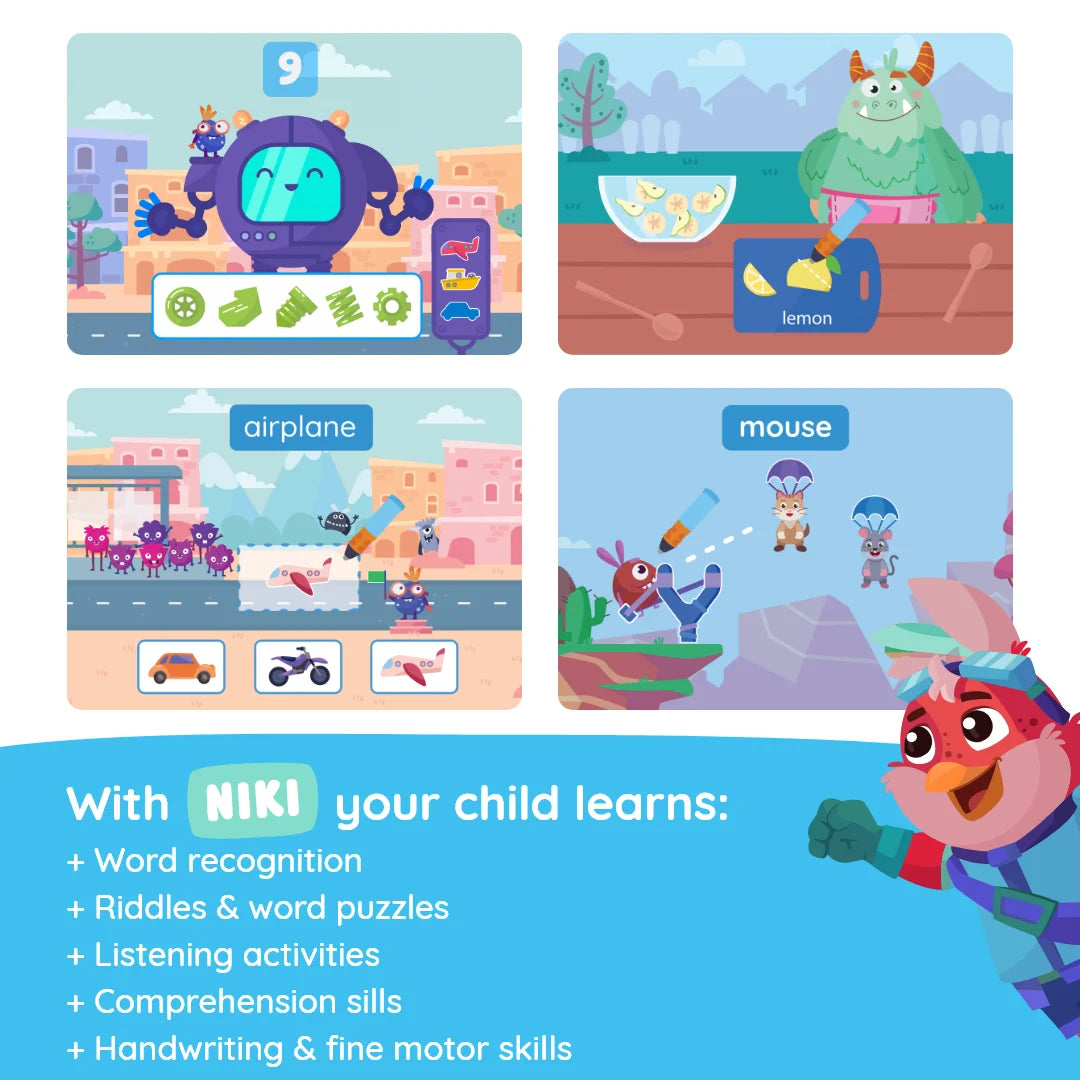 English Word Games with Niki
