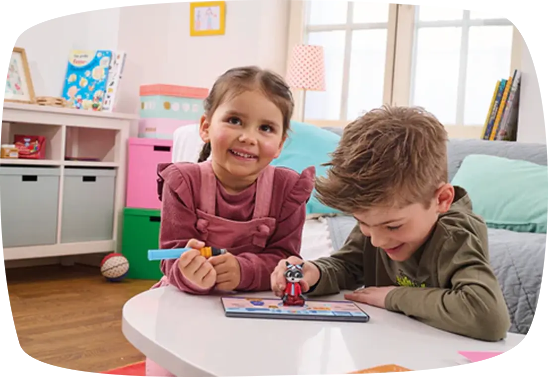 Kinder haben Spaß beim Lernen