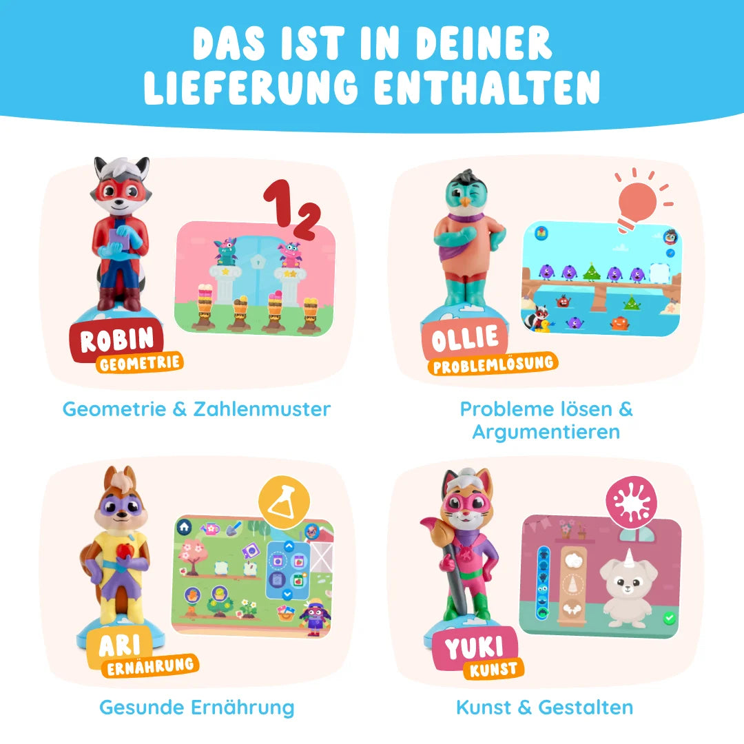 Die 4 neuesten Superhelden