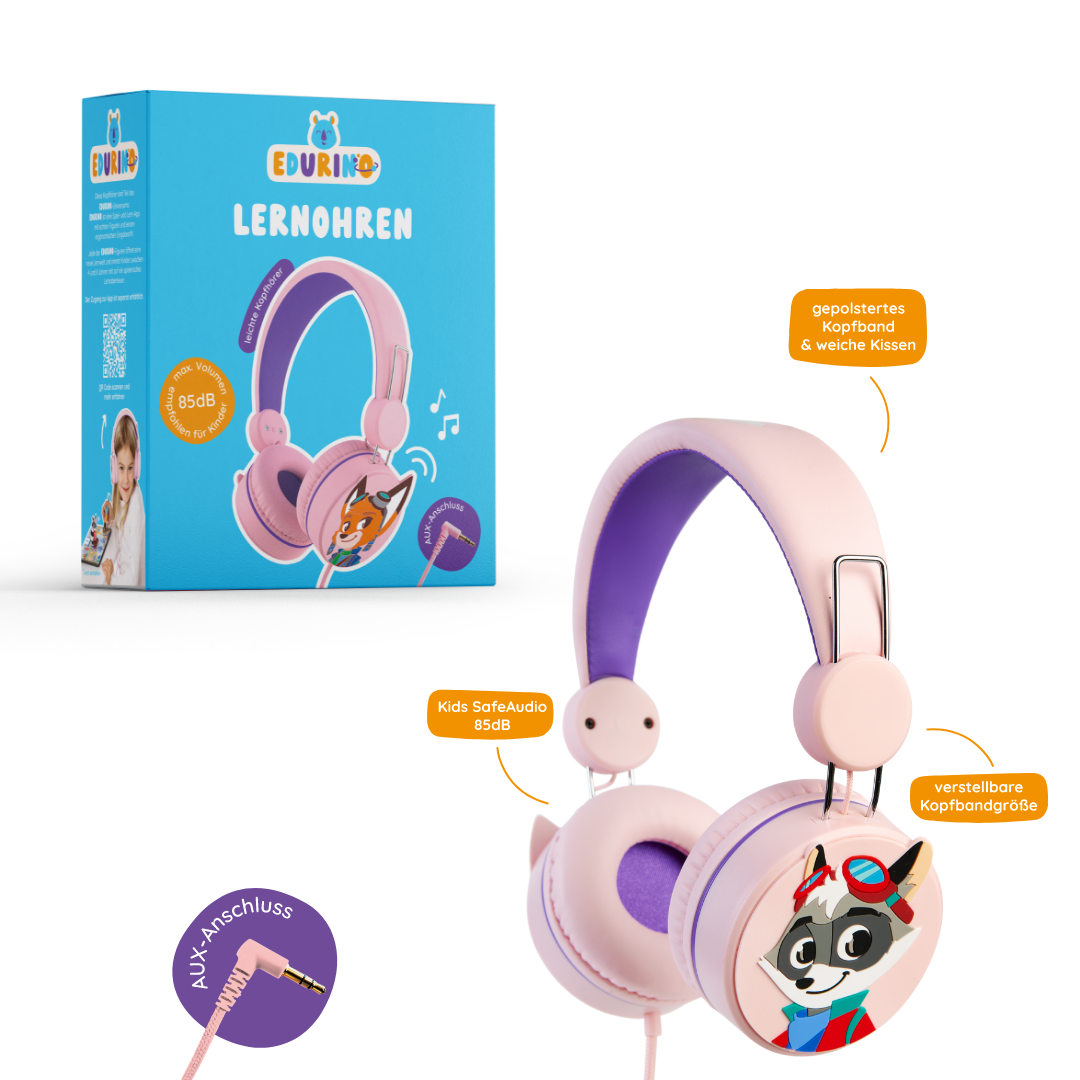 LernOhren – Kinderkopfhörer mit Lautstärkebegrenzung