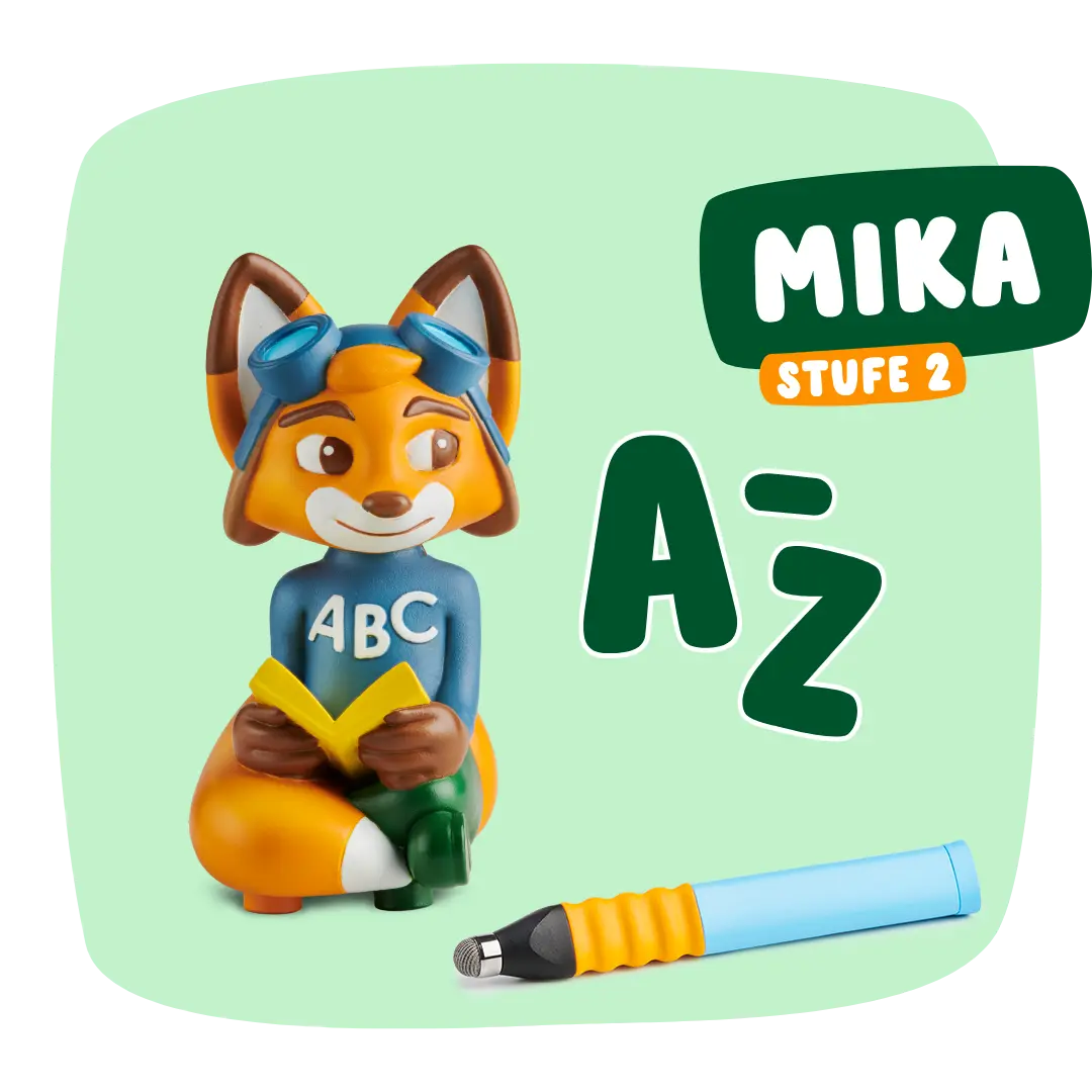 Mika "Buchstaben Lesen & Schreiben" - Stufe 2