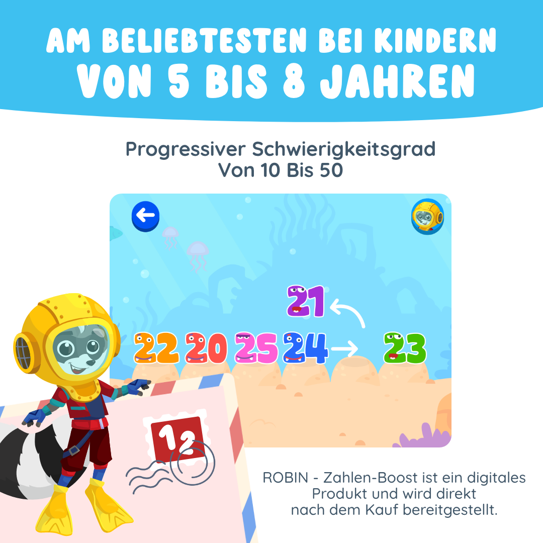 "Robin - Zahlen-Boost"
