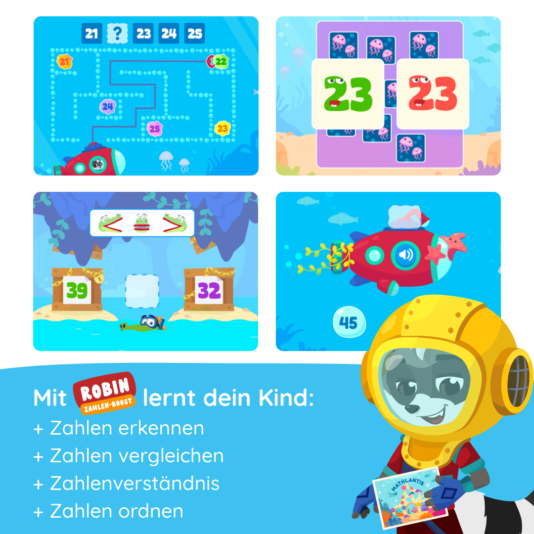"Robin - Zahlen-Boost"
