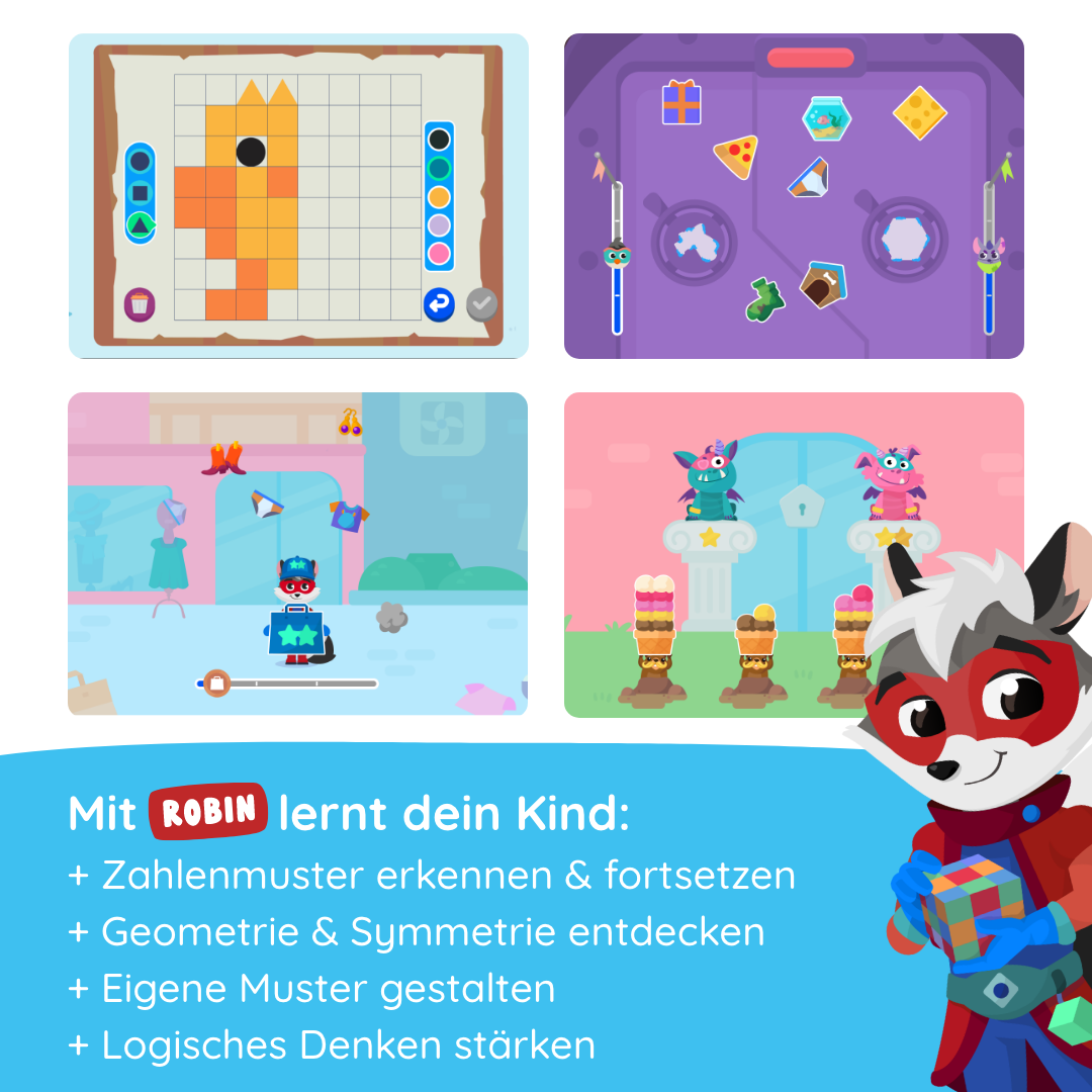 Robin "Geometrie & Zahlenmuster"